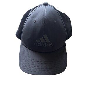 ADIDAS Men’s Sz S/M Hat Adjustable Fit One-Size Aeroready Black Activewear